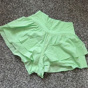 Aerie ruffle shorts